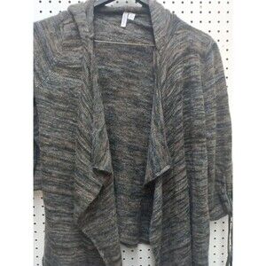 Relativity cardigan Size Xl Greys Hood Open Front  Soft